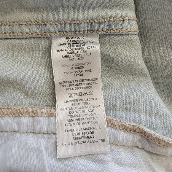 True Religion Jesse SN Trucker Jacket Light Blossom Wash Men's Denim Large - Picture 14 of 16